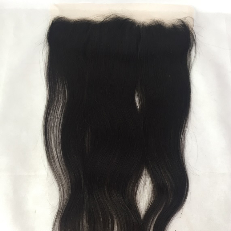 Transparent Lace frontal silky straight 13×4 lace frontal