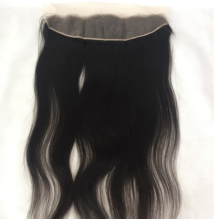 Transparent Lace frontal silky straight 13×4 lace frontal