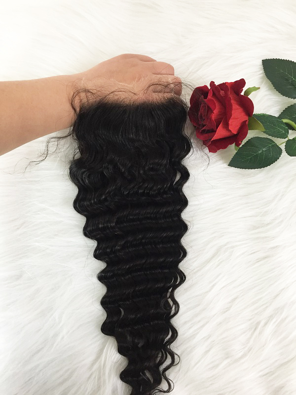 HD Lace Closure 4×4 Deep Wave