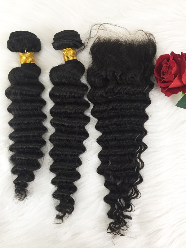 HD Lace Closure 4×4 Deep Wave