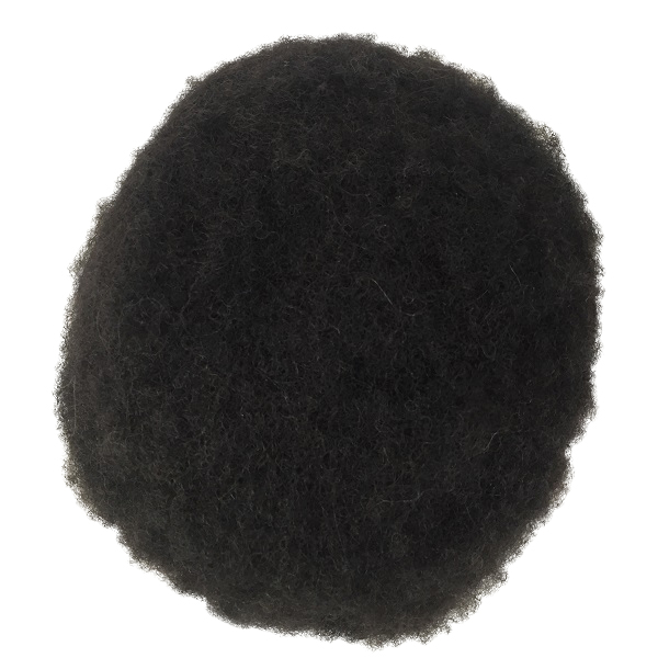 6mm Afro Curl Men toupees