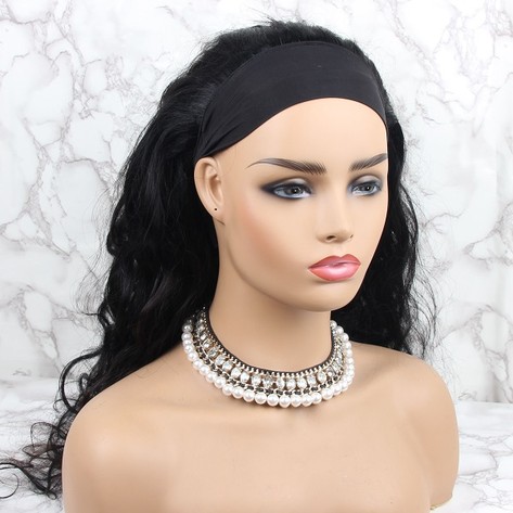 Ice Silk Headband Wigs 