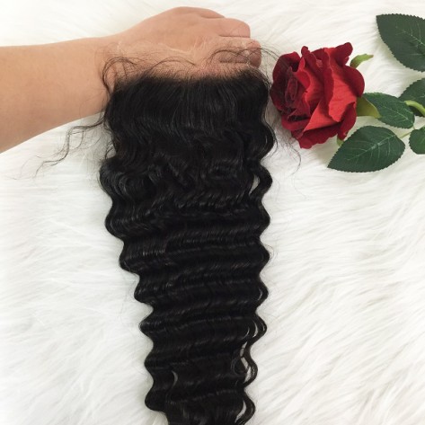 HD Lace Closure 4×4 Deep Wave